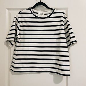 Striped short sleeve